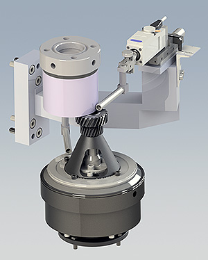 Nagel's ECO 40 hone and SPV clamp bore face grinder image